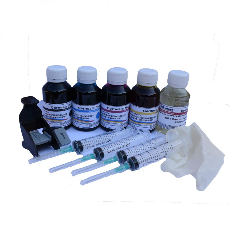 Kit refill cartuse HP 305 / 305XL Kit refill cartuse HP 305 / 305XL