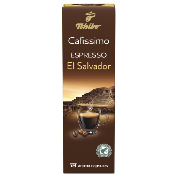 Capsule Cafea Tchibo Cafissimo Espresso El Salvador 10 Capsule 80 G