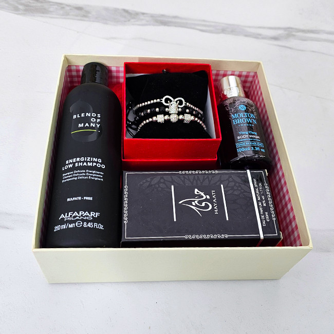 Set Black Majesty Apa De Parfum Ard Al Zaafaran Hayaati Men Set 3