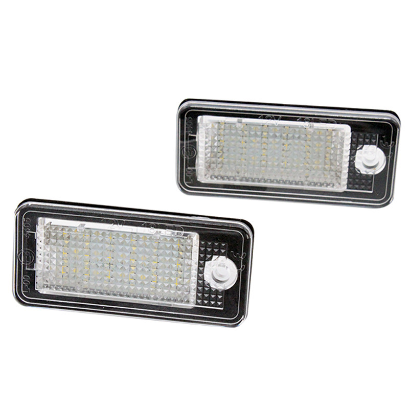 Set Lampi Led Dedicate Numar Inmatriculare Audi A A