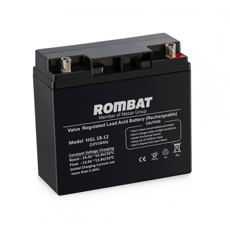 Baterie Stationara Agm Rombat Hgl V Ah Smallgear