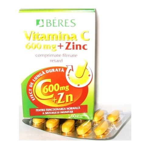 Beres Vitamina C Mg Zinc Cpr Pret Ron