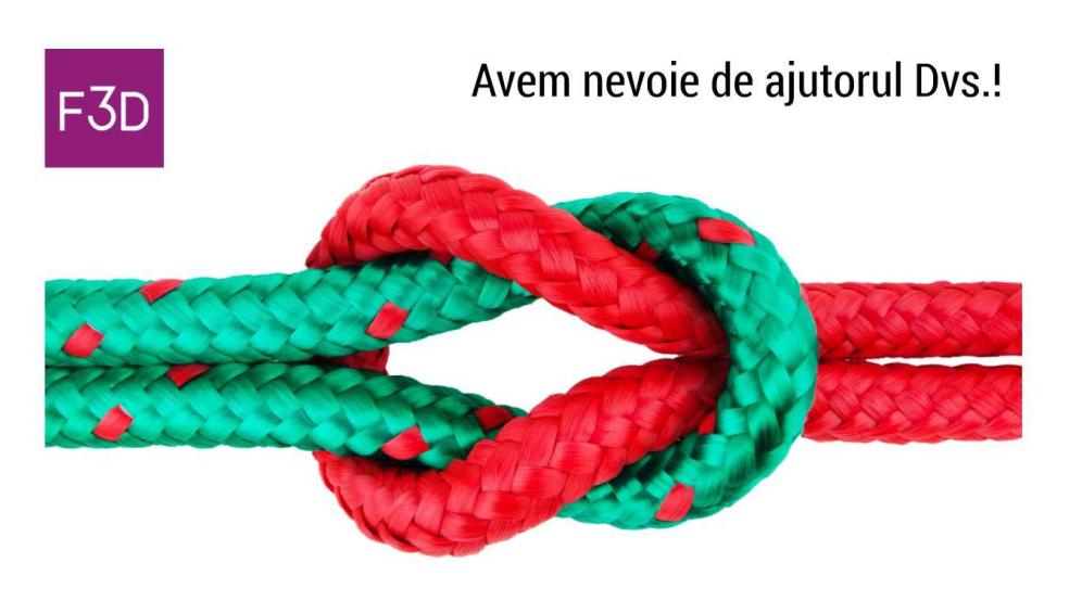 Avem nevoie de ajutorul Dvs.! Avem nevoie de ajutorul Dvs.!