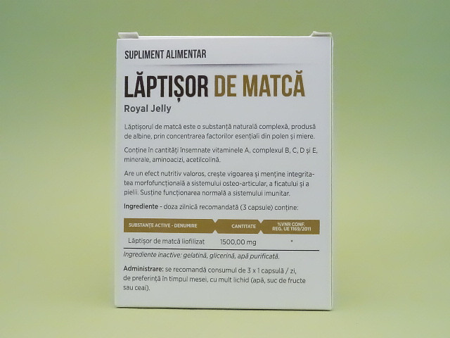 Laptisor De Matca Parapharm De Capsule