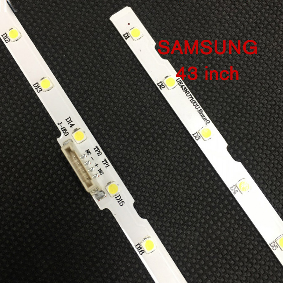 Set Barete Led Samsung 43 Inch 2 Barete 28 De Leduri AOT 43 NU7100F