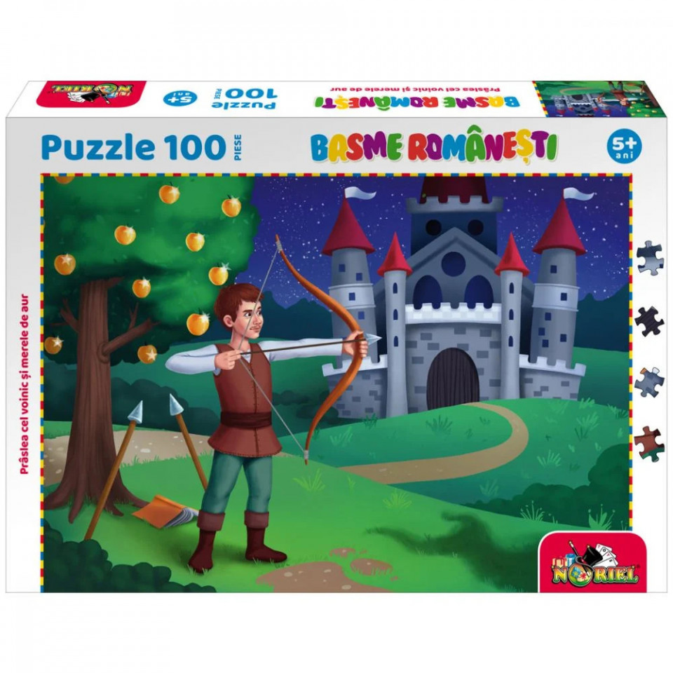 Puzzle Piese Noriel Basme Romanesti Praslea Cel Voinic Si Merele