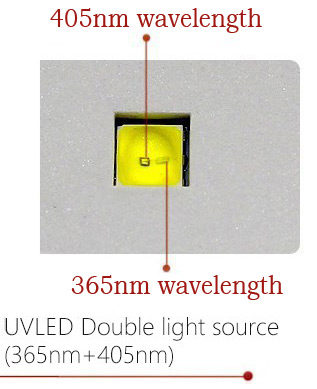 Lampa UV double LED light