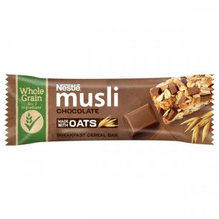 Nestle Musli Baton De Cereale Cu Ciocolata Cu Lapte 35g