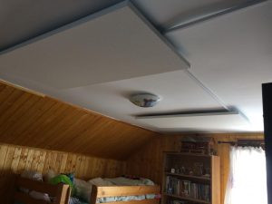 Panouri radiante Ecosun instalate pe tavan