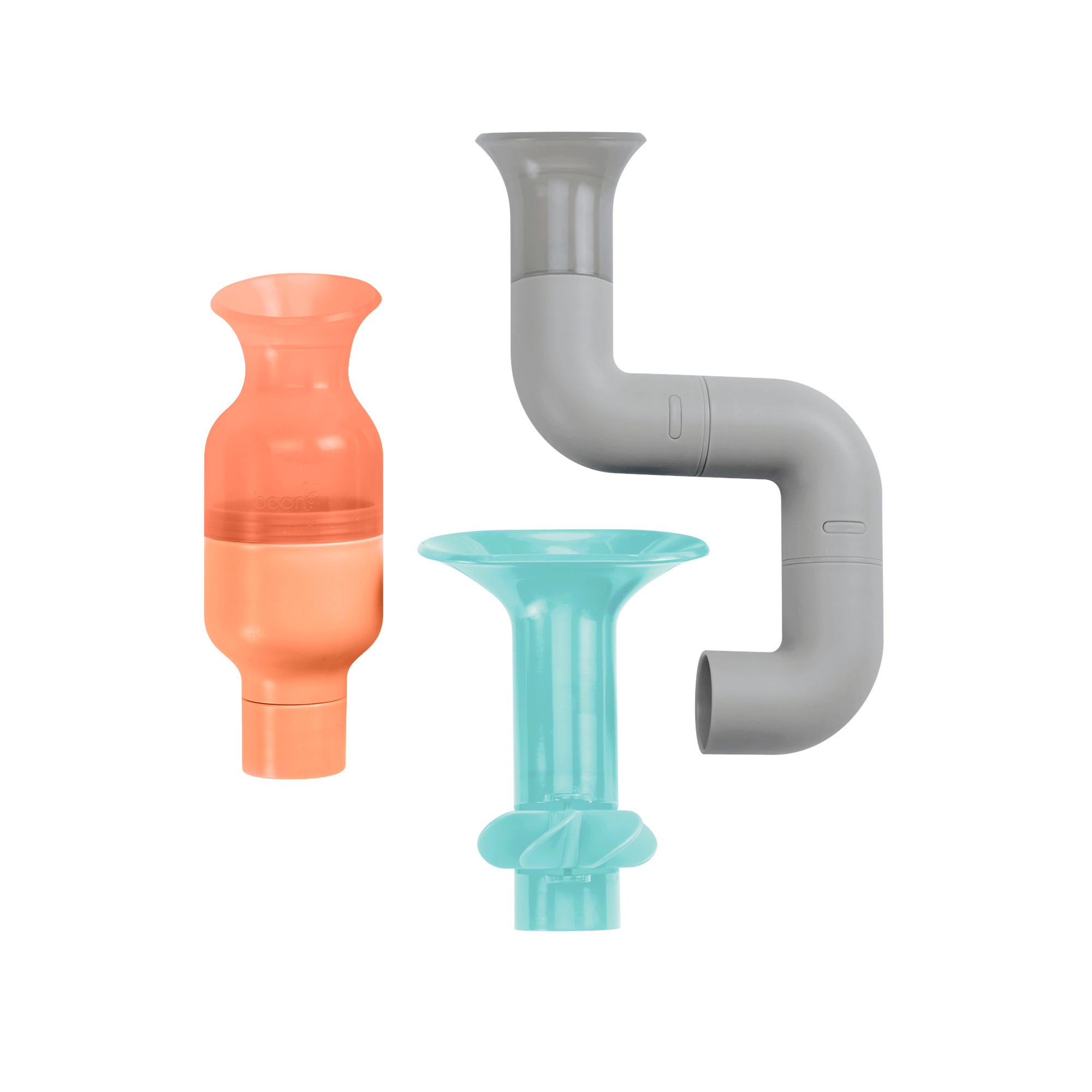 Jucărie de baie bebeluș, BOON, set TUBES