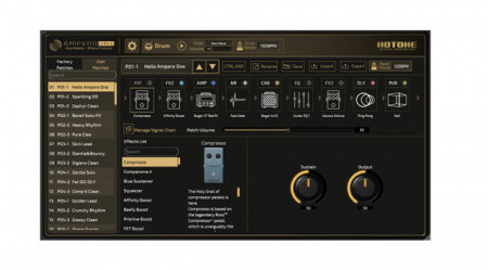 Imagens Hotone Ampero ONE