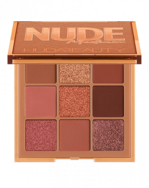 Paleta Farduri De Pleoape Huda Beauty Nude Medium Culori