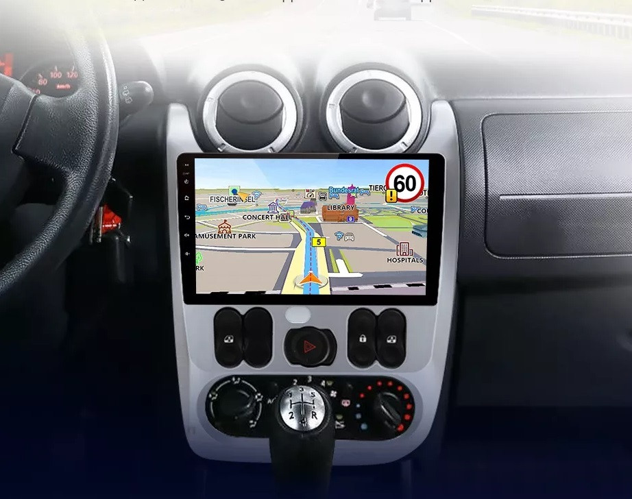 Navigatie Carpad Android Dedicata Dacia Logan Ph Facelift Duster