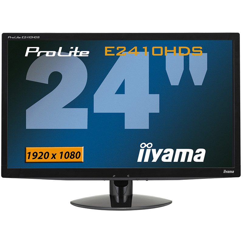 Monitor LCD IIYAMA ProLite 24 E2410HDS 1920x1080 2ms DVI VGA HDMI