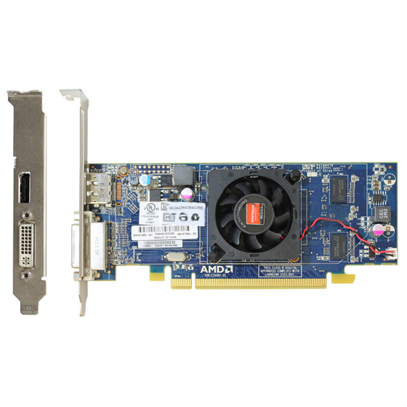 Placa Video Ati Radeon Hd Gb Ddr Bit Dvi Displayport Pci Ex