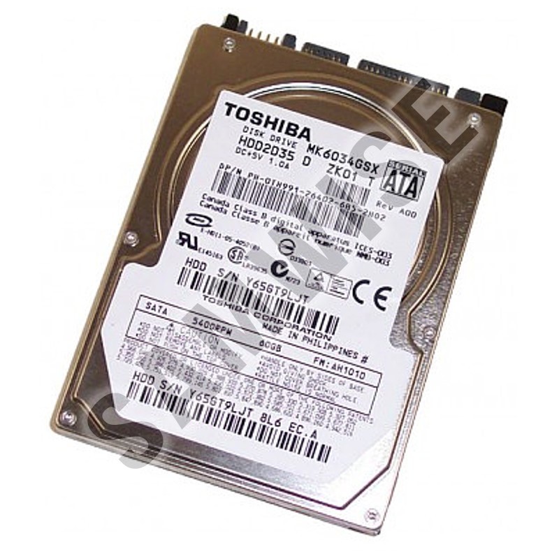 Hard Disk Gb Laptop Notebook Toshiba Mk Gsx Sata Buffer Mb