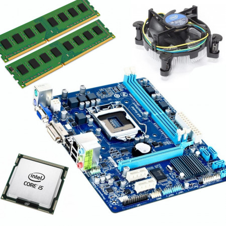 KIT Placa De Baza Gigabyte GA H61M DS2 DVI Intel Core I5 3470 3 2GHz