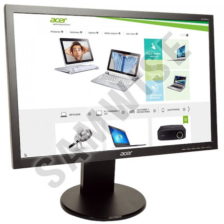 Monitor Lcd Acer B W X Widescreen Ms Vga Dvi