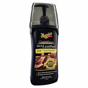 Meguair's Gold class rich leather cleaner & conditioner