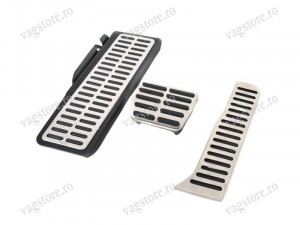 Set Pedale Aluminium Brushed VW pentru cutia de viteze Automata