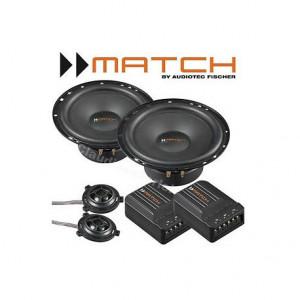 Difuzoare auto tip sistem Match MS 62C-VW.1, 80W RMS, 16.5 cm, 2 cai, set 2 difuzoare, dedicate Volkswagen