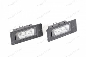 Set lumini numar inmatriculare LED Audi A3 / A4 / A6 / A7 / Q3 / Q5