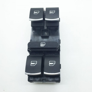 Comutator Butoane Geamuri Electrice ornament crom pentru Seat / Skoda