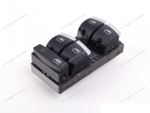 Comutator / Butoane insertie Crom Geamuri Electrice pentru AUDI A3 / A6 / Q7