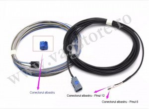 Kit complet retrofit Camera Marsarier in maner portbagaj VW Lowline VW Tiguan cu unitate MIB2 sau RCD330