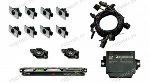 Kit retrofit ORIGINAL Senzori Parcare OPS Fata - Spate Passat B8