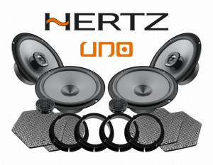 Pachet difuzoare auto Hertz Uno dedicat Volkswagen Golf IV (1998 - 2004)