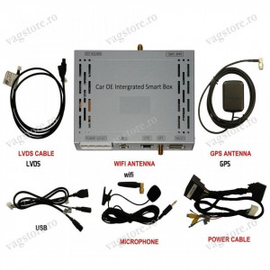 Retrofit Modul GPS SATNAV cu Android WIFI SD USB pentru VW Touareg echipat cu RCD550