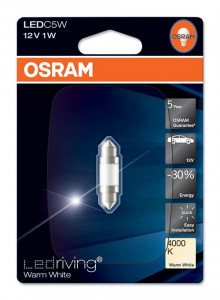 Bec Led C5W Festoon 36mm OSRAM 4000k