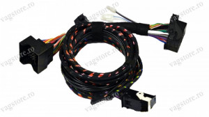Cablaj complet Retrofit MDI si Bluetooth Original VW pentru RNS / RCD plug&play