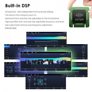 Navigatie Android 10 / 10.1 inch / 2Gb RAM memorie interna 32Gb WIFI USB GPS slot sim 4G pentru VW Touran 2004 - 2010