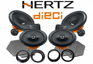 Pachet difuzoare auto Hertz Dieci dedicat Volkswagen Golf V (2003 - 2009)