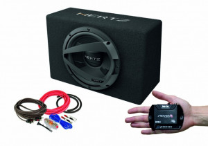Pachet Subwoofer auto Hertz DBX 30.3 + Amplificator Stetsom IR 280.1 + kit de cabluri complet