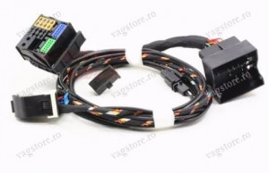 Cablaj complet Retrofit Bluetooth RNS510 VW Skoda SEAT AUDI Plug & Play cu microfon