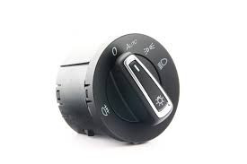 Comutator Bloc buton Lumini cu Insertie Aluminiu Functie Auto VW Golf 7 MK7