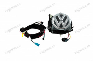 Kit complet retrofit Camera Marsarier Originala VW Golf 7 5G0827469E si cablaje cu linii de ghidaj active