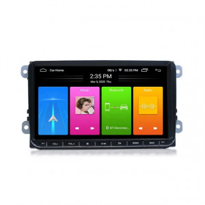 Pachet PROMO difuzoare auto Hertz Dieci, Unitate multimedia NavPro V600G si camera marsarier dedicate VW Tiguan 5N