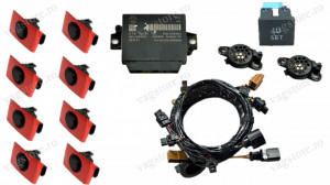 Kit complet Original VW retrofit senzori parcare OPS fata spate VW GOLF / JETTA MK5 MK6
