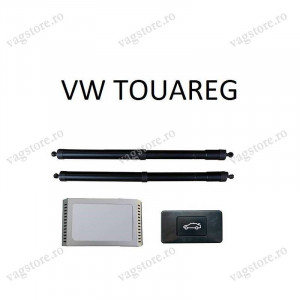 Kit Ridicare si Inchidere Portbagaj cu SOFT CLOSE VW TOUAREG 7P DIN Buton si Cheie
