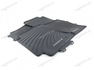 Set 4 covorase Cauciuc Originale Porsche Cayenne 2010 - 2015