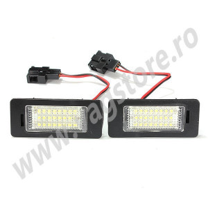 Set lumini numar inmatriculare LED Audi A4 / A5 / Q5