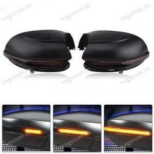 Set Retrofit Lumini secventiale semnalizare oglinzi VW Golf 6 / Touran / Passat B7