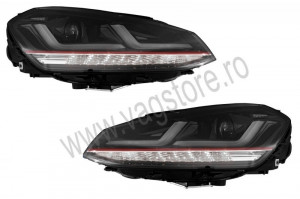 Faruri Osram Full LED compatibil cu VW Golf VII GTI rosu