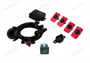 Kit complet Original VW retrofit senzori parcare OPS Upgrade fata VW GOLF / JETTA MK5 / MK6