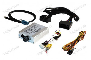 Interfata camere fata si spate (marsarier) pentru Audi MMI 3G / 3G+ si VW Touareg RNS850