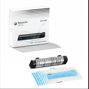 Odorizant auto original BMW Natural Air Starter Kit, + rezerva inclusa Sparkling Raindrops